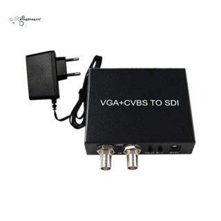 สวิตช์แปลง VGA AV เป็นพอร์ตคู่ SDI ความละเอียดสูง 1 ชุด