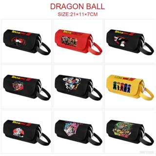 กล่องดินสอ ขนาดใหญ่ จุของได้เยอะ พิมพ์ลายการ์ตูนอนิเมะ Dragon Ball สําหรับนักเรียน