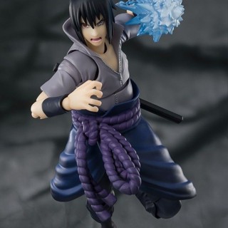 แบรนด์ใหม่ พร้อมส่ง Bandai Soul SHF S.H. ฟิกเกอร์ Naruto Shippuden Uchiha Sasuke 2.0 OVWL