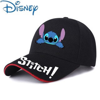 หมวกเบสบอล พิมพ์ลายการ์ตูนดิสนีย์ Stitch เหมาะกับของขวัญ สําหรับผู้ชาย และผู้หญิง 2023