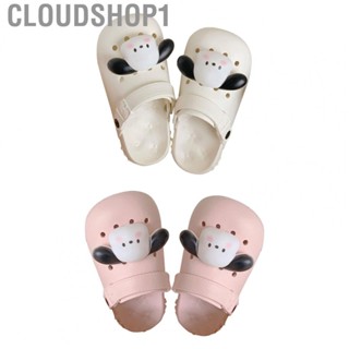 Cloudshop1 Women Summer Fashion Sandals  3D Puppy  Slip Sole Soft Cute Cartoon Slippers for Beach Outdoor