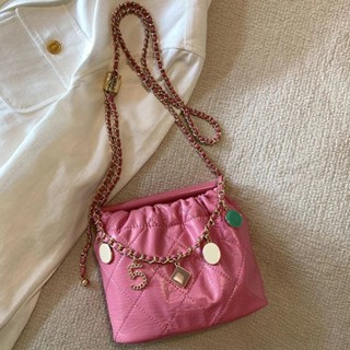 Nanfeng Original Small mk Fifth Avenue Bucket Bag 2023 New Summer Sweet Niche High-end Shoulder Crossbody Bag for Women