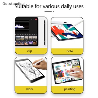 Outstanding 2 In 1 ปากกาสไตลัส สําหรับโทรศัพท์มือถือ แท็บเล็ต ทัชสกรีน ดินสอ สําหรับ Samsung โทรศัพท์ Android ทั่วไป วาดภาพ หน้าจอ ดินสอ ใหม่