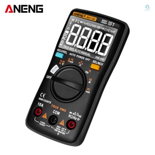 Aneng AN113D เครื่องวัดแรงดันไฟฟ้าดิจิทัล หน้าจอ LCD นับ 6000 ครั้ง DC/AC RMS