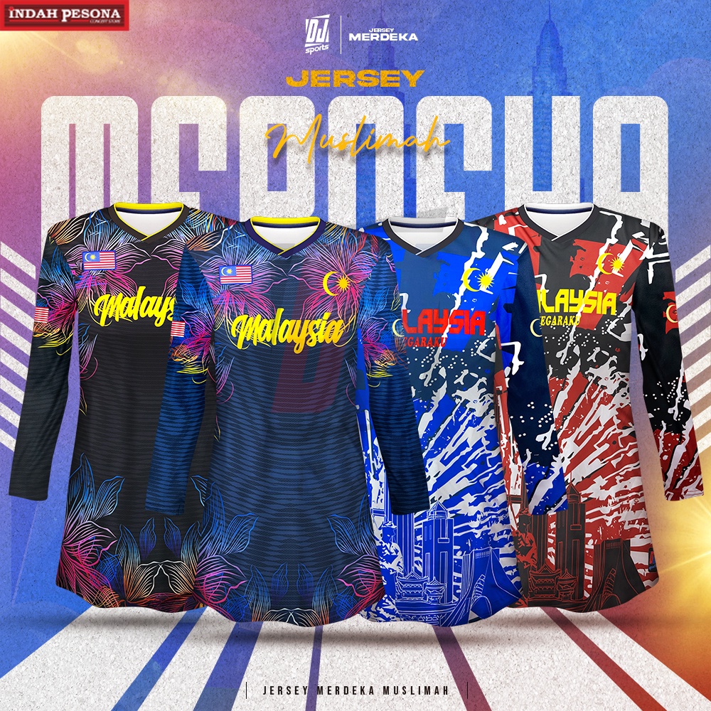 DJ Sport️ Sulam Jersey Family Set - ไซส์ M-7XL