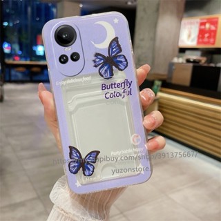 พร้อมส่ง เคสโทรศัพท์มือถือ TPU นิ่ม ป้องกันเลนส์กล้อง หลากสี สําหรับ OPPO Reno10 Pro Pro+ Reno8 T A78 A98 4G 5G เคส Phone Case