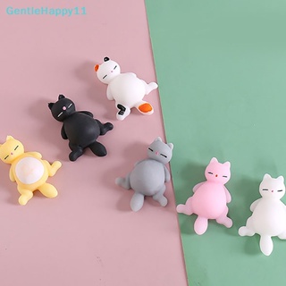 Gentlehappy ของเล่นบีบสกุชชี่ รูปแมวน่ารัก ขนาดเล็ก สําหรับเด็ก 1 ชิ้น