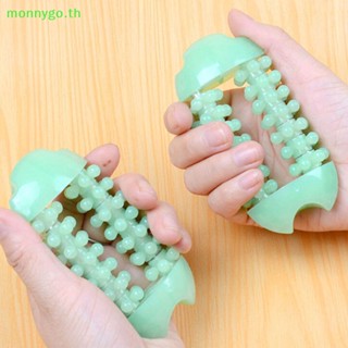 Monnygo ลูกกลิ้งพลาสติก สําหรับนวดนิ้วมือ ผ่อนคลายเล็บ