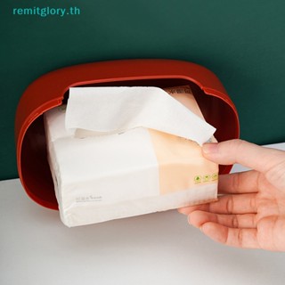 Remitglory กล่องใส่กระดาษทิชชู่ โมเดลวิทยุ สไตล์วินเทจ ย้อนยุค