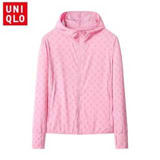 Uniqlo เสื้อแจ็กเก็ตกันแดดลําลอง ยืดหยุ่น ระบายอากาศ เหมาะกับการตกปลากลางแจ้ง ไซซ์ M-5XL