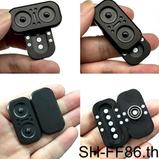 ของเล่น Hand Spinner Fidget Slider โลหะ ช่วยบรรเทาความเครียด สําหรับเด็ก และผู้ใหญ่