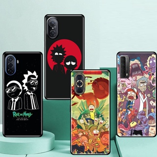 เคสโทรศัพท์มือถือซิลิโคน TPU กันกระแทก ลาย Rick Morty สําหรับ Huawei NOVA 7 7i 7 5G P Smart z P20 8 8I PRO 9 SE