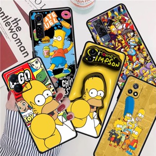 เคสโทรศัพท์มือถือซิลิโคน TPU กันกระแทก ลาย The Simpsons สําหรับ Vivo Y51 Y33 Y72 Y52 Y75 Y55 Y76 Y76S Y77E Y50 Y30 Y30I Y31S Y54S Y33S Y33T Y51S Y53S 5G