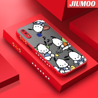 สําหรับ VIVO V11i Z3 Z3i เคสการ์ตูนน่ารัก Pochacco การออกแบบใหม่ บาง ฝ้า เคสโทรศัพท์แข็ง ซิลิโคน ขอบนิ่ม เคสกันกระแทก