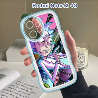 สําหรับ Redmi Note 12 Pro 4G 5G Note 12 Pro เคสโทรศัพท์มือถือแบบนิ่ม กันกระแทก กันรอยกล้อง ลาย Rick and Modi