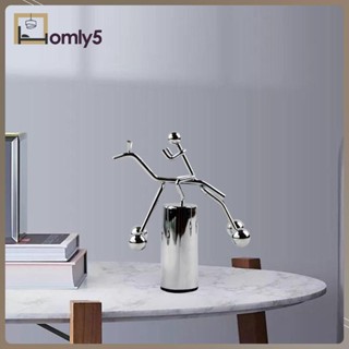 [Homyl5] ของเล่นฟิสิกส์สมดุล รูปคนตัวเล็ก สําหรับตกแต่งโต๊ะทํางาน ออฟฟิศ