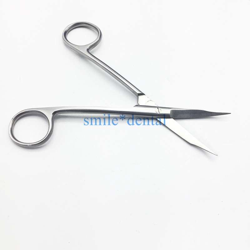 Septum กรรไกรสแตนเลส 13 ซม. เครื่องมือพลาสติกจมูก Stevens Stevens Tenotoomy กรรไกร serrate เนื้อเยื่