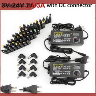 อะแดปเตอร์ชาร์จพาวเวอร์ซัพพลาย AC 110V 220V เป็น DC 3v-24v 2A 48W 72w 8pin 10pin 34pin DC พร้อมจอแสดงผล led THK2