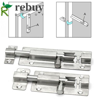 REBUY กลอนล็อคประตูบานเลื่อน 1.5 2 3 4 นิ้ว ป้องกันการโจรกรรม ทนทาน