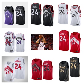 Nba Toronto Raptors ร้อนและอเนกประสงค์ #24 เสื้อกีฬาบาสเก็ตบอล ลายทีม Norman Powell 231829