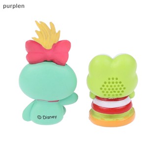 Purplen ฟิกเกอร์นาฬิกาปลุก PVC รูป Keroppi ขนาดเล็ก 2.5 ซม. อุปกรณ์เสริม สําหรับเด็กผู้หญิง
