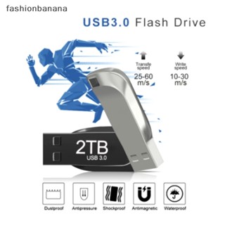 [fashionbanana] แฟลชไดรฟ์โลหะ 2TB Usb 3.0 2TB ความเร็วสูง 1TB กันน้ํา TYPE-C