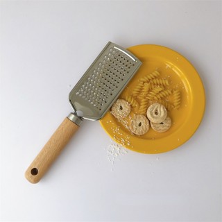 HERA เครื่องขูดชีส มะนาว มันฝรั่ง สเตนเลส พร้อมด้ามจับไม้