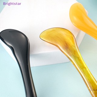 Brightstar หินกัวซาเรซิ่นธรรมชาติ สําหรับนวดใบหน้า 1 ชิ้น