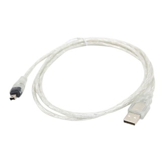 Rich2.br อะแดปเตอร์แปลงสายเคเบิล USB เป็น IEEE 1394 Firewire 4 Pin ยาว 15 ม. สําหรับ iLink