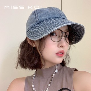 Misskoi [พร้อมส่ง] หมวกคาวบอย กันแดด ขนาดเล็ก เข้ากับทุกการแต่งกาย สไตล์ญี่ปุ่น ฤดูใบไม้ร่วง ฤดูหนาว