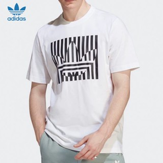 ของแท้ 100% Adidas Originals REKIVE TEE เสื้อยืดลําลอง แขนสั้น ใส่สบาย สําหรับผู้ชาย เหมาะกับการเล่นกีฬา IB8708