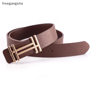 [FREG] New Men and Women Belts Leather for Classic Unique Design Business Elegant Fashion Comfortable Style Trouser Accessory Belt FDH