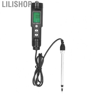 Lilishop Soil Tester Ec Meter Rust Proof For Agricultural Planting Fields Hydroponics