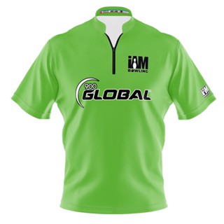 เสื้อโปโล 3D พิมพ์ลายโบว์ลิ่ง 900 Global DS 1611-9G