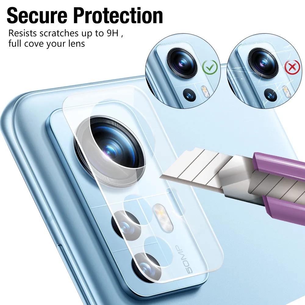 ฟิล์มกระจกเลนส์กล้องสำหรับ นิรภัย ใส เต็มจอ For Xiaomi Redmi Note 14 Pro 5G 13 12 4G + 12s 11 10 10s Plus ราคา ถูกที่สุด ดีลบีเคเค แกลเลอรีภาพที่ 4