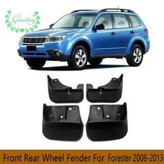 บังโคลนล้อรถยนต์ อุปกรณ์เสริม สําหรับ Subaru Forester 2008-2013 J1010SC020 4 ชิ้น