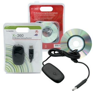 อะแดปเตอร์รับสัญญาณไร้สาย PC สําหรับ Microsoft XBOX 360 Controller Gaming USB สําหรับ Xbox360 Windows 7/8/10