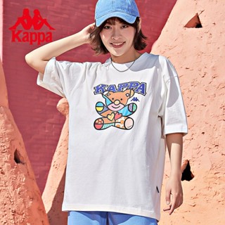 เสื้อยืดแขนสั้น พิมพ์ลาย Kappa X Britto Joint สไตล์สปอร์ต สําหรับผู้ชาย และผู้หญิง