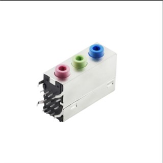 ซ็อกเก็ตแจ็ค 110 3.5 3 รู PJ-31300 สําหรับคอมพิวเตอร์ 10 ชิ้น