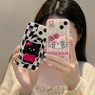 เคสโทรศัพท์มือถือ ซิลิโคนแข็ง กันกระแทก สองชั้น ลายการ์ตูนแมวน่ารัก diy สําหรับ Apple Iphone 14Promax 14 12 11 13