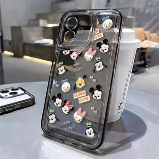 เคสโทรศัพท์มือถือ แบบนิ่ม ลายการ์ตูนดิสนีย์ กันกระแทก สําหรับ Apple Iphone 13 14Promax 11 12 13 8p