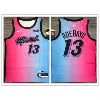 เสื้อกีฬาบาสเก็ตบอล nba Miami Heat No. 13 city edition 2021 835265