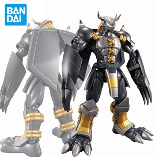 แท้ BANDAI ฟิกเกอร์ rise FRS Digimon Adventure Black War Greymon TV PVC โมเดลฟิกเกอร์แอกชัน ของเล่น