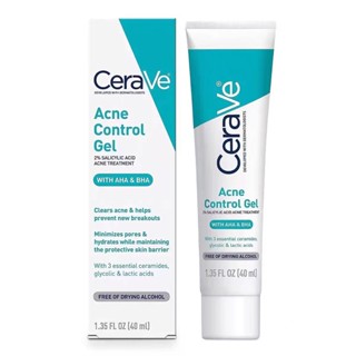 Cerave Salicylic Acid เอสเซ้นเจลบํารุงผิวหน้า ให้ความชุ่มชื้น ไม่ระคายเคือง ควบคุมความมัน ขนาด 40 มล.