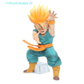 Trillioncatalpa โมเดลฟิกเกอร์ PVC อนิเมะ Dragon Ball Z Kamehameha Son Gohan Trunks ขนาด 15 ซม.