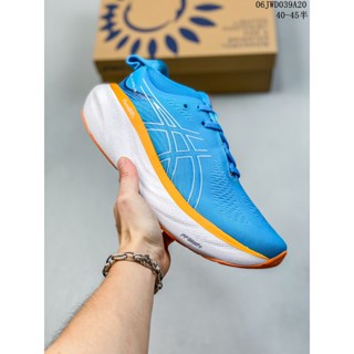 Asics Gel-Cumulus 25 รองเท้าวิ่ง ระบายอากาศ น้ําหนักเบา สําหรับผู้ชาย และผู้หญิง