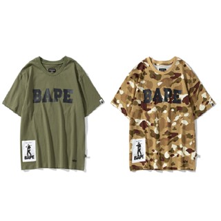 อุตสาหกรรม BAPE × Alpha
 เสื้อยืด ลายโลโก้