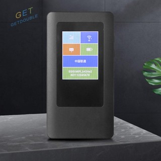 [Getdouble.th] เราเตอร์ไร้สาย 5G WiFi6 4000mAh ครอบคลุมกว้าง 5G แบบพกพา [Getdouble.th]