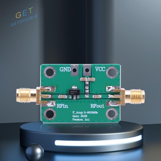 [Getdouble.th] โมดูลขยายสัญญาณบรอดแบนด์ LNA 5-3500MHz DC 3.3-6V 20dB [Getdouble.th]