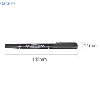 Mchy&gt; ปากกามาร์กเกอร์ แบบบาง กันน้ํา สีดํา